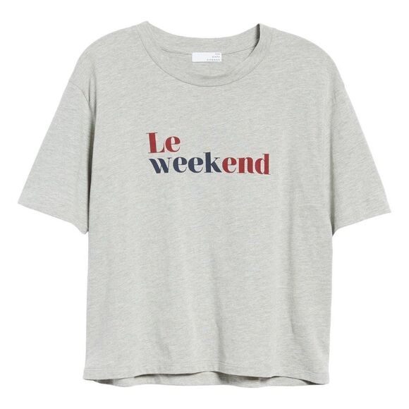 Ten Sixty Sherman Le Weekend Tee size XS in Grey - Picture 2 of 15